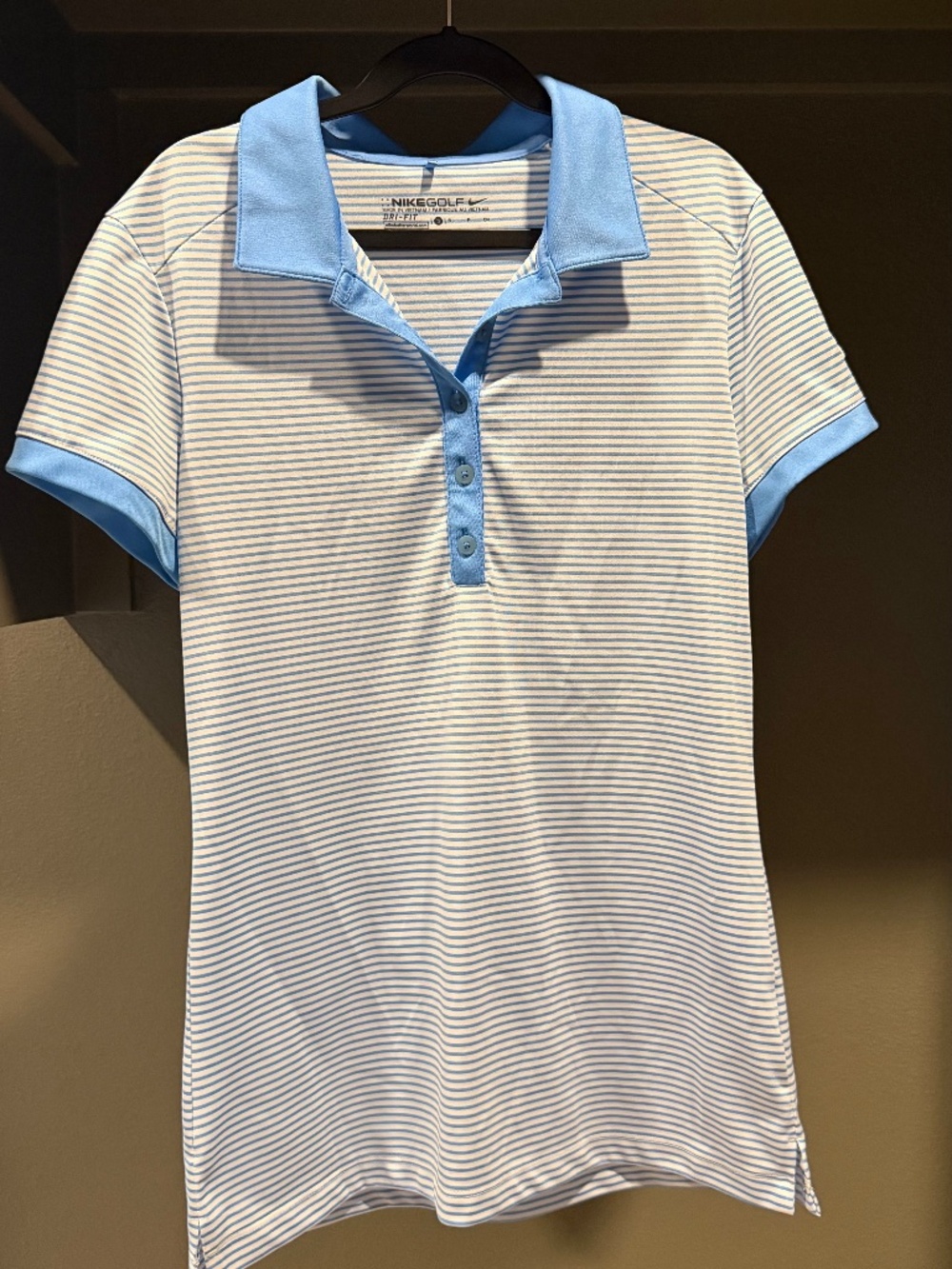 Nike Women's Dri-FIT Victory Stripe Golf Polo